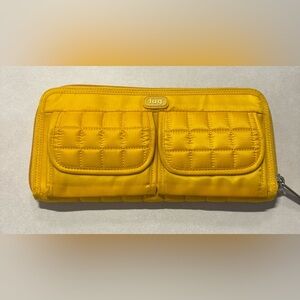 Lug Vibrant Yellow Quilted Wallet